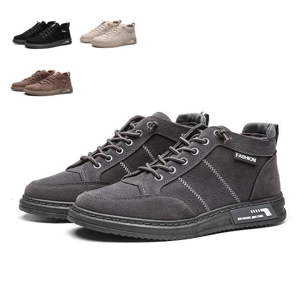 new men sport casual shoes man sneakers autumn fashion suede leather lace up cool designer walking shoes, Black
new men sport casual shoes man sneakers autumn fashion suede leather lace up cool designer walking shoes, Black