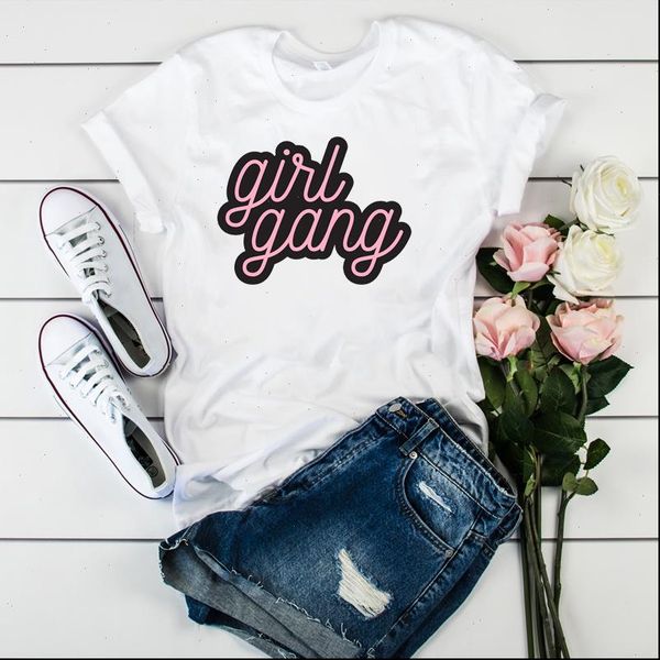 women t shirt girl gang power letters fashion cute ladies graphic tshirt clothes tee female womens clothing, White
women t shirt girl gang power letters fashion cute ladies graphic tshirt clothes tee female womens clothing, White
