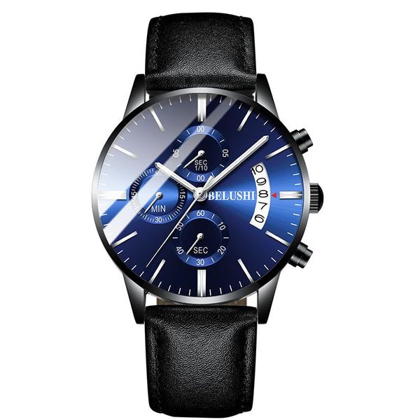 wristwatches stainless steel band leather strap watch for men's outdoors sports waterproof watches swimming man quartz clock., Slivery;brown
wristwatches stainless steel band leather strap watch for men's outdoors sports waterproof watches swimming man quartz clock., Slivery;brown