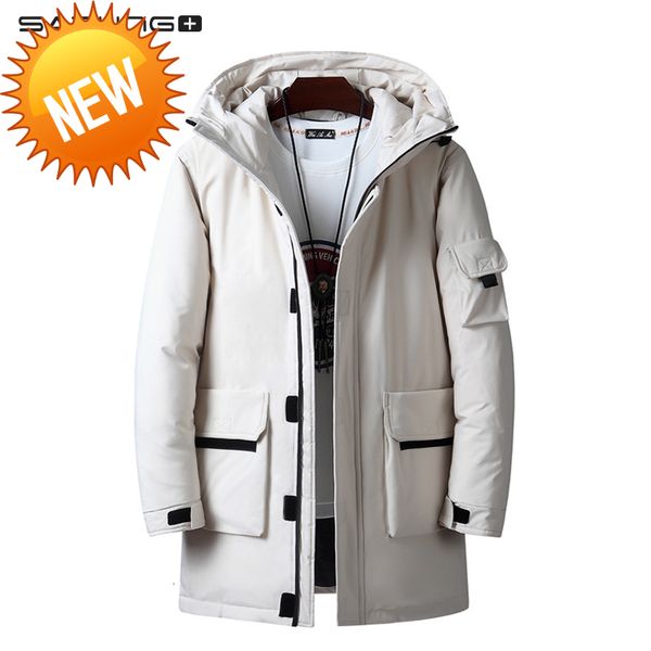 90% winter down jacket men's warm parkas coats mid-long fashion hooded collar coat m-3xl windbreaker thick outerwear, Black
90% winter down jacket men's warm parkas coats mid-long fashion hooded collar coat m-3xl windbreaker thick outerwear, Black