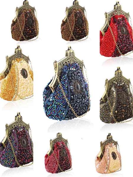 evening bags european and american retro style high-end classic heavy industry beaded lady's handbags silk satin boutique pearl set wom
evening bags european and american retro style high-end classic heavy industry beaded lady's handbags silk satin boutique pearl set wom