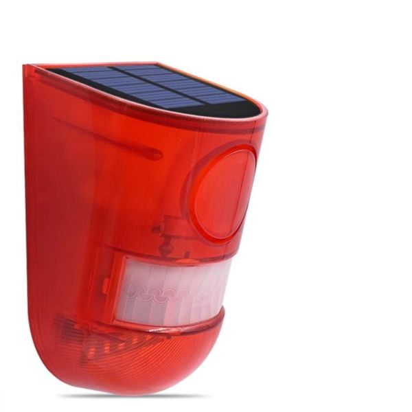 solar lamps szyoumy 6 led red alarm light 110db warning sound ip65 outdoor waterproof with motion sensor use for farm
solar lamps szyoumy 6 led red alarm light 110db warning sound ip65 outdoor waterproof with motion sensor use for farm