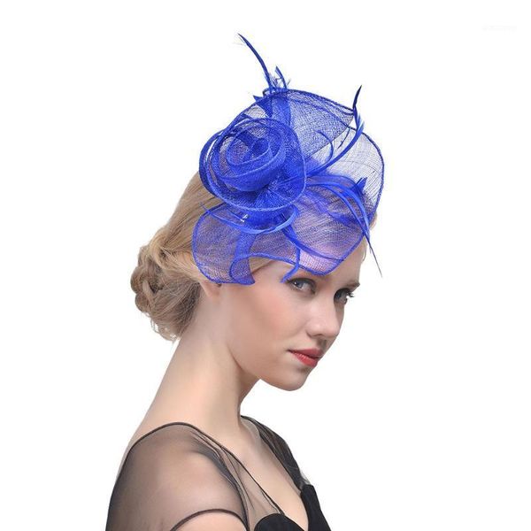 women elegant vintage inspired feather fascinator hat flower mesh headband bridal headdress for wedding party headwear1
women elegant vintage inspired feather fascinator hat flower mesh headband bridal headdress for wedding party headwear1