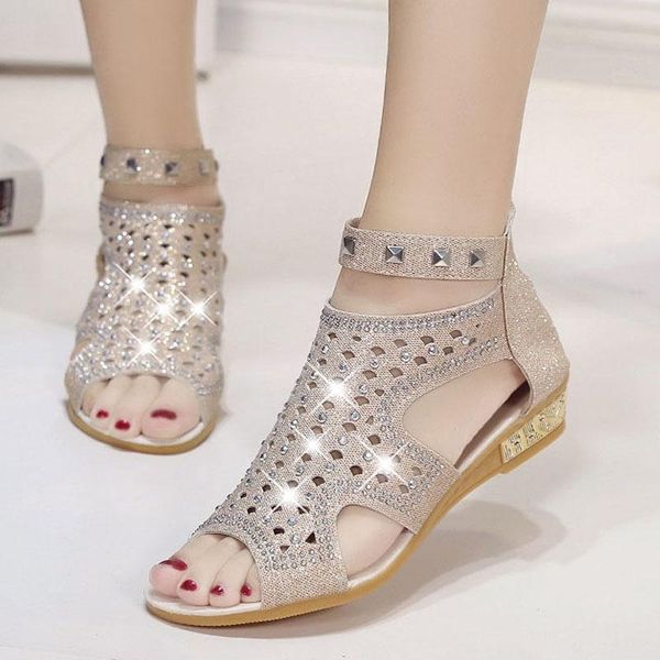 sandals women fashion rivet shine peep toe shoes 2021 summer gladiator feminina wedage wedding sandalia mujer, Black
sandals women fashion rivet shine peep toe shoes 2021 summer gladiator feminina wedage wedding sandalia mujer, Black