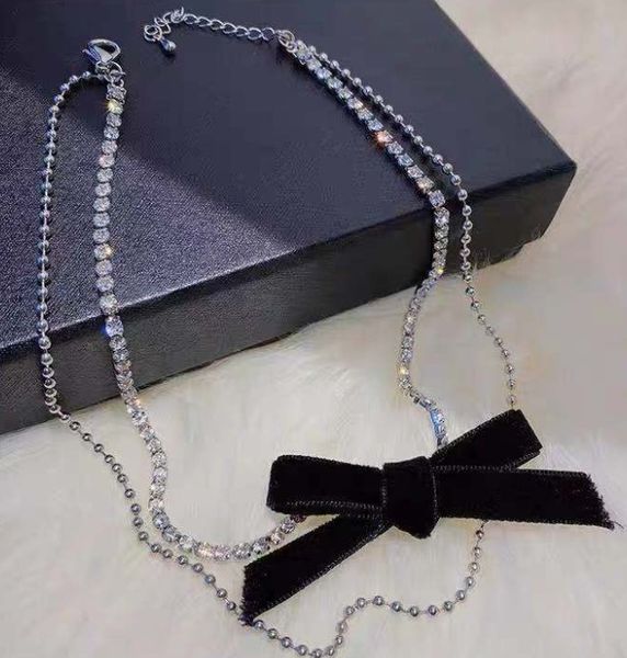 bowknot chokers female clavicle chain net red celebrity collar necklace, Golden;silver
bowknot chokers female clavicle chain net red celebrity collar necklace, Golden;silver