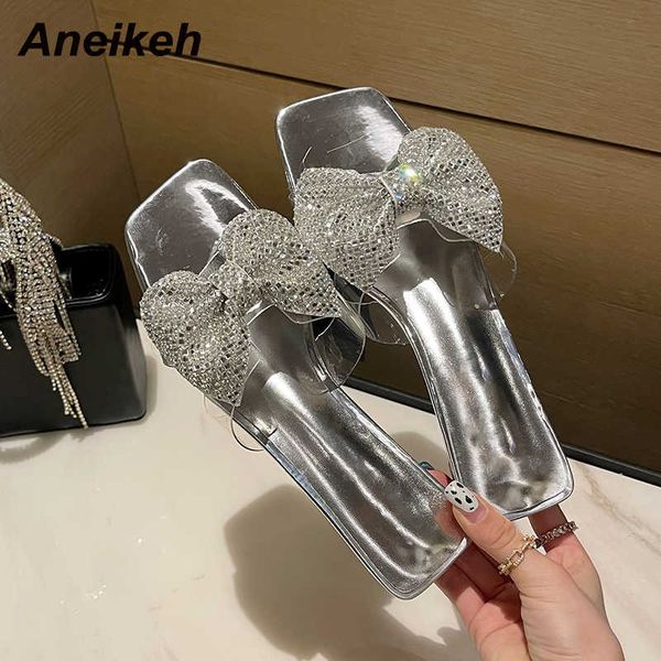 aneikeh summer fashion women's shoes slippers pvc square toe low beach mules online celebrity lovely butterfly-knot shallow 210615, Black
aneikeh summer fashion women's shoes slippers pvc square toe low beach mules online celebrity lovely butterfly-knot shallow 210615, Black