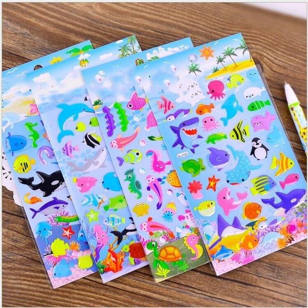 4sheets/lot magic ocean animals 3d self- adhesive epoxy sticker for scrapbooking/ diy crafts/ card making decoration gift wrap
4sheets/lot magic ocean animals 3d self- adhesive epoxy sticker for scrapbooking/ diy crafts/ card making decoration gift wrap