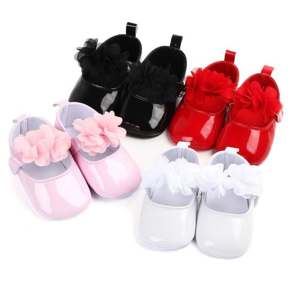 0-18 months baby girls princess shoes with flower patent leather low-cut non-slip toddler closure first walkers
0-18 months baby girls princess shoes with flower patent leather low-cut non-slip toddler closure first walkers
