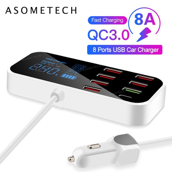 quick charge 3.0 40w 8 ports fast phone qc 3.0 usb type c car charger for samsung huawei xiaomi iphone
quick charge 3.0 40w 8 ports fast phone qc 3.0 usb type c car charger for samsung huawei xiaomi iphone
