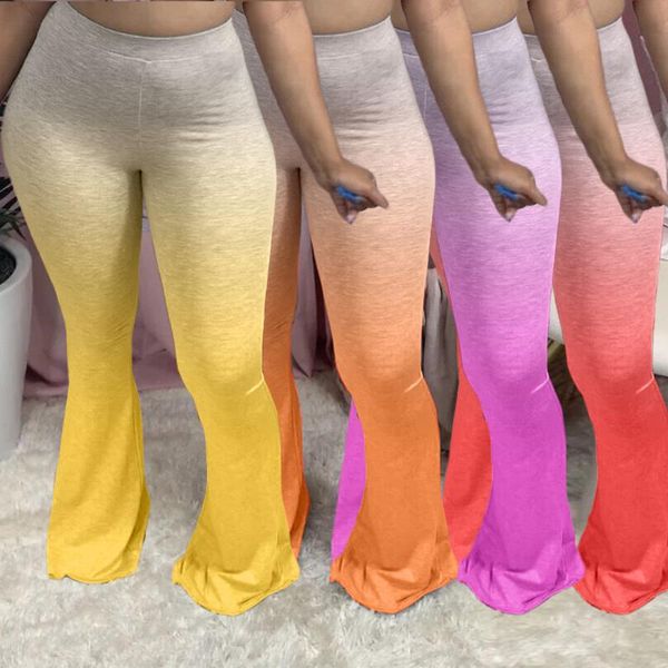 women's pants & capris streetwear gradient color women elastic wide leg flare leggings high waist trousers draped jogger sweatpants, Black;white
women's pants & capris streetwear gradient color women elastic wide leg flare leggings high waist trousers draped jogger sweatpants, Black;white