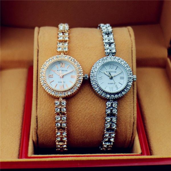 wristwatches fashion sivler bracelet ladies watch crystal diamond watchband wrist watches kinnuos luxury rome date quartz clock female hours, Slivery;brown
wristwatches fashion sivler bracelet ladies watch crystal diamond watchband wrist watches kinnuos luxury rome date quartz clock female hours, Slivery;brown