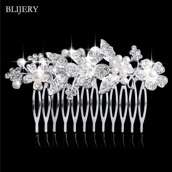 hair clips & barrettes blijery silver color pearl crystal flower wedding combs for women jewelry headpeice bridal accessories, Golden;silver
hair clips & barrettes blijery silver color pearl crystal flower wedding combs for women jewelry headpeice bridal accessories, Golden;silver