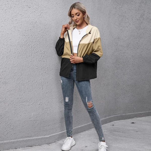 women's trench coats waterproof jackets for women spring autumn sports outdoors rain coat ropa mujer clothes sobretudo feminino veste f, Tan;black
women's trench coats waterproof jackets for women spring autumn sports outdoors rain coat ropa mujer clothes sobretudo feminino veste f, Tan;black