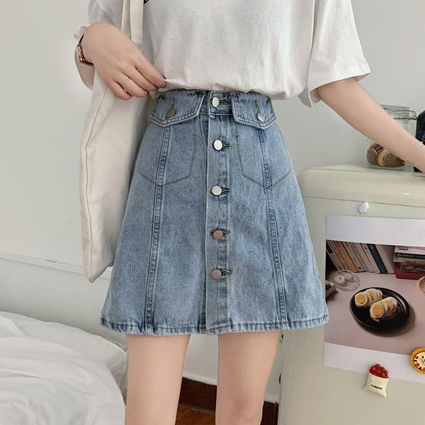 skirts zoki denim women skirt summer high waist single breasted jean mini korean blue ladies a line faldas cotton mujer moda 2021, Black
skirts zoki denim women skirt summer high waist single breasted jean mini korean blue ladies a line faldas cotton mujer moda 2021, Black