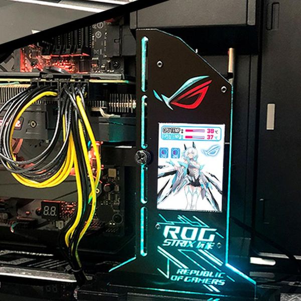 fans & coolings customize vertical 5v argb gpu bracket with 2.4 inch led display12v rgb graphic card support vga holder for mod gamer cabine
fans & coolings customize vertical 5v argb gpu bracket with 2.4 inch led display12v rgb graphic card support vga holder for mod gamer cabine