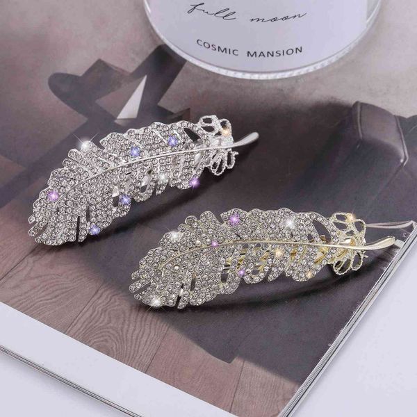 fashion hairpin super fairy feather water drill edge clip net red hairpin headdress, Golden;silver
fashion hairpin super fairy feather water drill edge clip net red hairpin headdress, Golden;silver