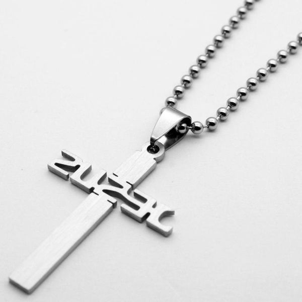 5pcs lucky stainless steel christian faith jesus cross blessing simple style men and women gift pendant necklace jewelry necklaces, Silver
5pcs lucky stainless steel christian faith jesus cross blessing simple style men and women gift pendant necklace jewelry necklaces, Silver