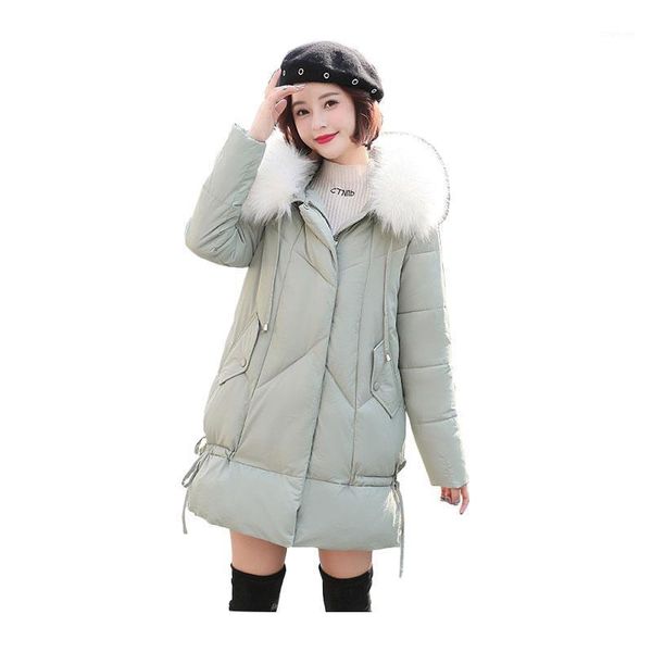 women's down & parkas women medium long winter jacket hooded fur collar detachable windproof bio coat oversize cotton padded, Black
women's down & parkas women medium long winter jacket hooded fur collar detachable windproof bio coat oversize cotton padded, Black