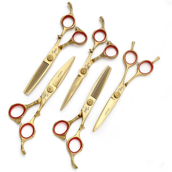 hair scissors professional haircut and hairdressing flat cut no trace tooth tool set salon