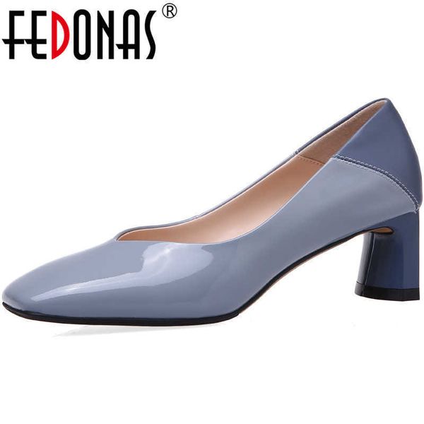 concise shallow genuine leather shoes for women fashion est thick heels pumps autumn weddding working woman 210528, Black
concise shallow genuine leather shoes for women fashion est thick heels pumps autumn weddding working woman 210528, Black