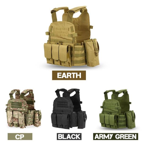 hunting jackets military tactical vest outdoor men modular molle combat assault plate carrier with hydration p, Camo;black
hunting jackets military tactical vest outdoor men modular molle combat assault plate carrier with hydration p, Camo;black