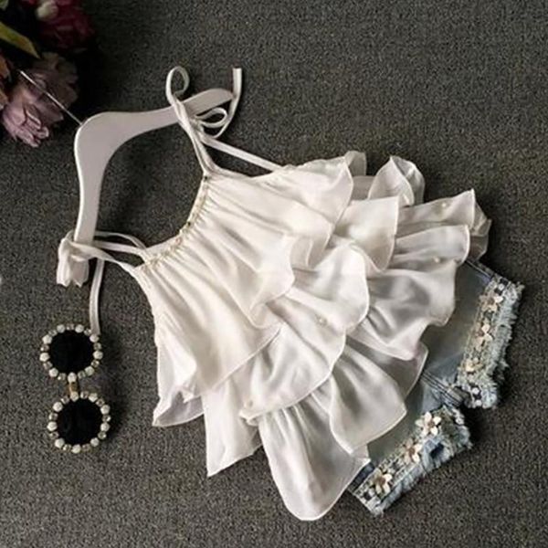 clothing sets little girl\u2021s vest and shorts suit summer 2021 fashion solid color pearl camisole flower patchwork denim, White
clothing sets little girl\u2021s vest and shorts suit summer 2021 fashion solid color pearl camisole flower patchwork denim, White