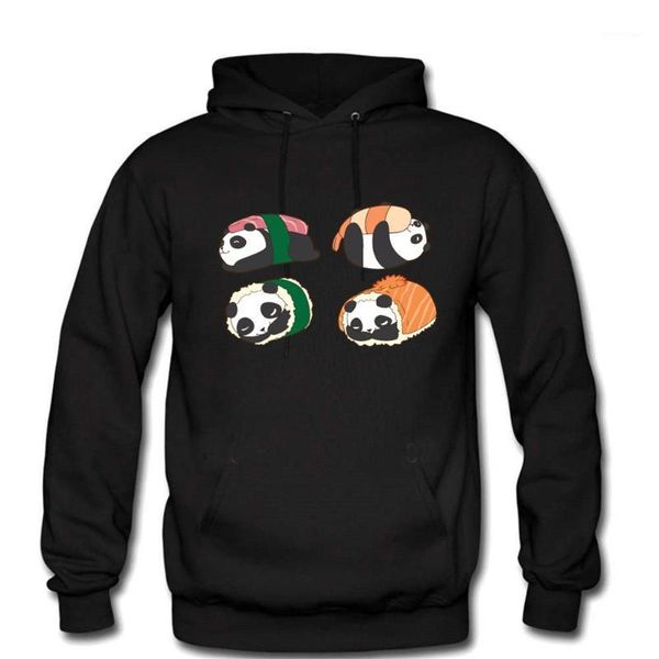 men's hoodies & sweatshirts panda sushi japanese kawaii winter cotton fleece warm hooded sweatshirt male funny humor clothing m, Black
men's hoodies & sweatshirts panda sushi japanese kawaii winter cotton fleece warm hooded sweatshirt male funny humor clothing m, Black