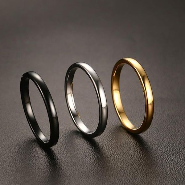 wedding rings 2mm 3mm small and simple female glossy plain tungsten steel ring, Slivery;golden
wedding rings 2mm 3mm small and simple female glossy plain tungsten steel ring, Slivery;golden