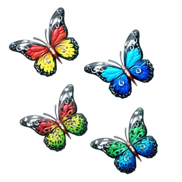decorative objects & figurines 4pcs metal butterfly wall decoration hanging sculpture artwork garden miniaturas animal outdoor statues for y
decorative objects & figurines 4pcs metal butterfly wall decoration hanging sculpture artwork garden miniaturas animal outdoor statues for y