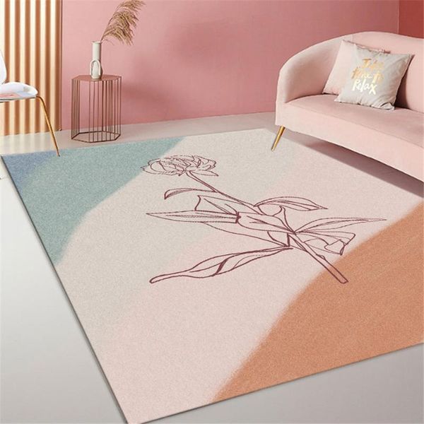 nordic simple living room rug with plants floral floor mat decoration for bedroom soft flannel girl bedside carpets
nordic simple living room rug with plants floral floor mat decoration for bedroom soft flannel girl bedside carpets