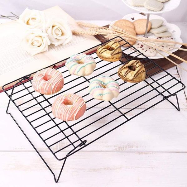 baking & pastry tools cookie cake cooling racks wire for stackable 13x9 carbon steel black oven safe large tier
baking & pastry tools cookie cake cooling racks wire for stackable 13x9 carbon steel black oven safe large tier