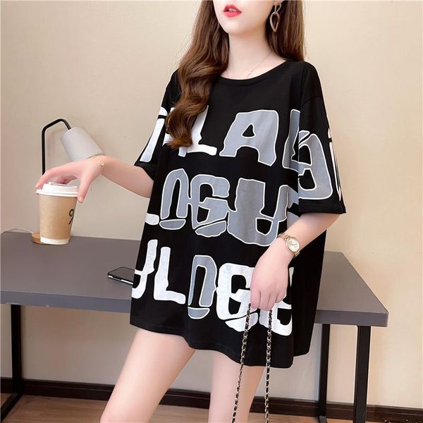 women's t-shirt short sleeve t-shirts women letter print designed summer loose tee womens oversized 2xl cool girl casual harajuku chic, White
women's t-shirt short sleeve t-shirts women letter print designed summer loose tee womens oversized 2xl cool girl casual harajuku chic, White
