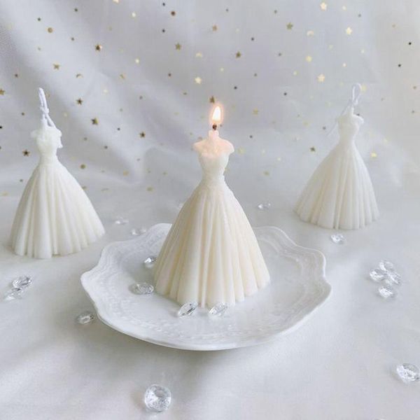 wedding dress smokeless candle romantic candlelight birthday party decoration, hand gifts, valentine's day gifts candles
wedding dress smokeless candle romantic candlelight birthday party decoration, hand gifts, valentine's day gifts candles