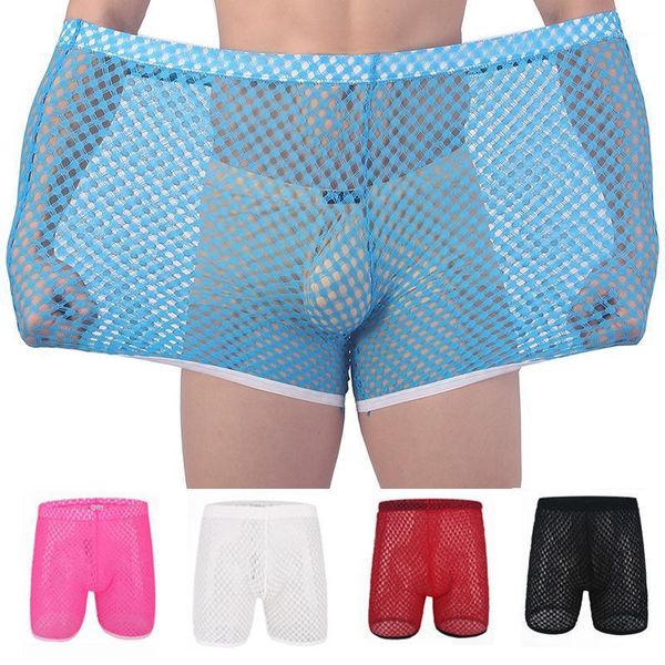 men's sleepwear mens trunks mesh fishnet hollow out boxers transparent loose causal shorts sleep bottoms quick-drying elastic, Black;brown
men's sleepwear mens trunks mesh fishnet hollow out boxers transparent loose causal shorts sleep bottoms quick-drying elastic, Black;brown