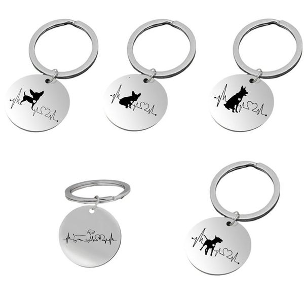 key chain puppy creative love laser marking engraving small gift pendant accessories, Silver
key chain puppy creative love laser marking engraving small gift pendant accessories, Silver