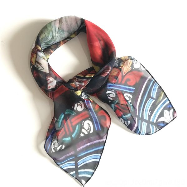 cgm cravat chiffon spring and autumn ties versatile women's decorative small square polyesterchiffon scarves spring and autumn versatil, Black;gray
cgm cravat chiffon spring and autumn ties versatile women's decorative small square polyesterchiffon scarves spring and autumn versatil, Black;gray