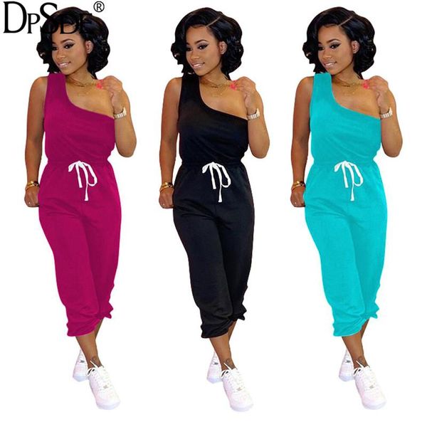 summer women street casual style sets sleeveless one shoulder elastic long pants pure color two piece women's tracksuits, Gray
summer women street casual style sets sleeveless one shoulder elastic long pants pure color two piece women's tracksuits, Gray