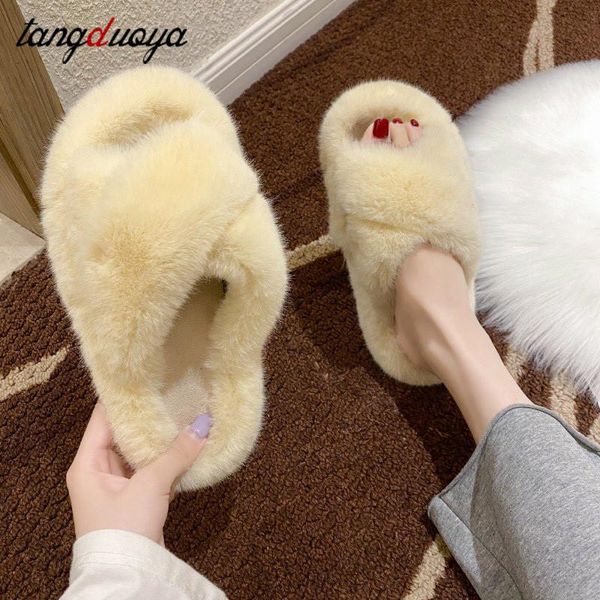 slippers winter women home faux fur warm shoes woman slip on flats female slides plush wholesale, Black
slippers winter women home faux fur warm shoes woman slip on flats female slides plush wholesale, Black