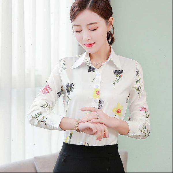 korean women blouses shirts chiffon elegant office lady print shirt plus size blusas mujer de moda woman long sleeve, White
korean women blouses shirts chiffon elegant office lady print shirt plus size blusas mujer de moda woman long sleeve, White
