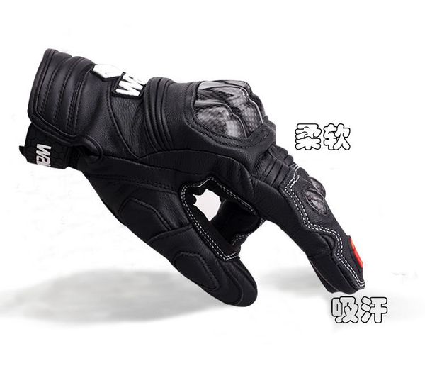sports gloves carbon fibre gloves, sheepskin for motorcycle riders, Black
sports gloves carbon fibre gloves, sheepskin for motorcycle riders, Black