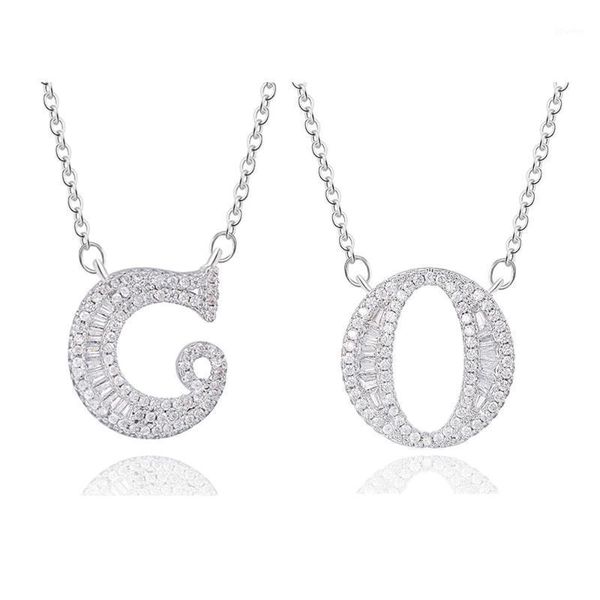romantic surname 26 english letters clavicle necklace female european and american fashion explosion models chains1, Silver
romantic surname 26 english letters clavicle necklace female european and american fashion explosion models chains1, Silver