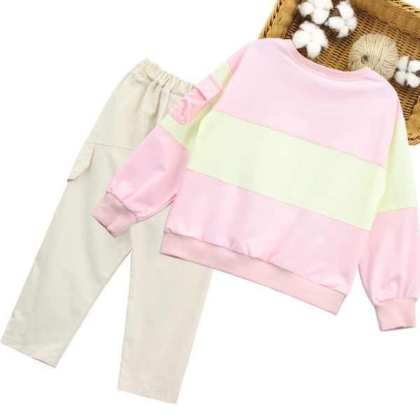 girls sport set clothes letter tracksuits for girls patchwork girls sets clothing sweatshirt + pants childrens tracksuits, White
girls sport set clothes letter tracksuits for girls patchwork girls sets clothing sweatshirt + pants childrens tracksuits, White