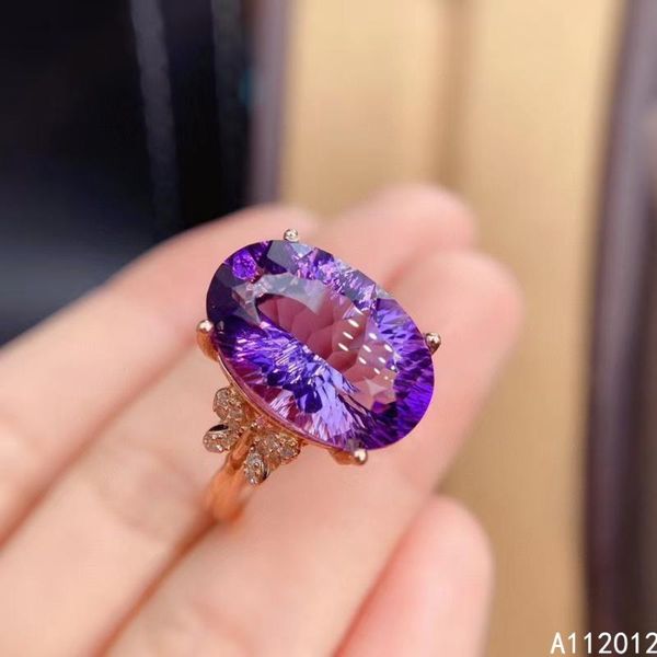 fine jewelry natural amethyst 925 sterling silver classic girl gemstone adjustable ring selling cluster rings, Golden;silver
fine jewelry natural amethyst 925 sterling silver classic girl gemstone adjustable ring selling cluster rings, Golden;silver
