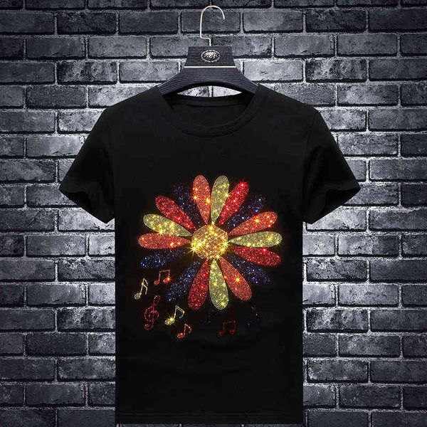 men's t-shirts 2022 summer drill short t-shirt men's fashion brand ins round neck large personality trend half sleeve, White;black
men's t-shirts 2022 summer drill short t-shirt men's fashion brand ins round neck large personality trend half sleeve, White;black