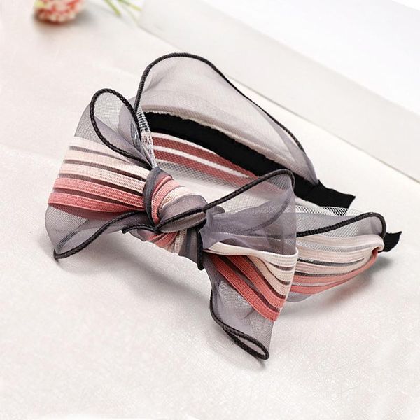 sweet ladies striped mesh bow headband child hair accessories wholesale korea knotted hairband for girls1
sweet ladies striped mesh bow headband child hair accessories wholesale korea knotted hairband for girls1