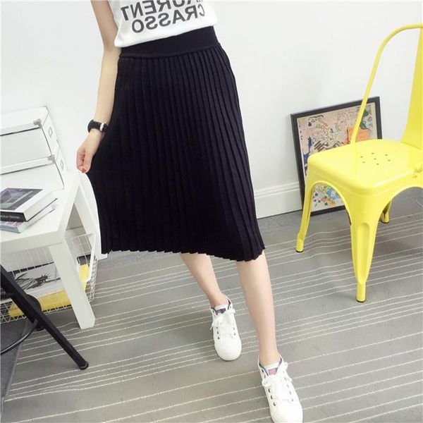 casual dresses women's cute pleated korean midi skirt autumn winter high waist stretchy knitted cotton wool slim black skirts sk10, Black;gray
casual dresses women's cute pleated korean midi skirt autumn winter high waist stretchy knitted cotton wool slim black skirts sk10, Black;gray