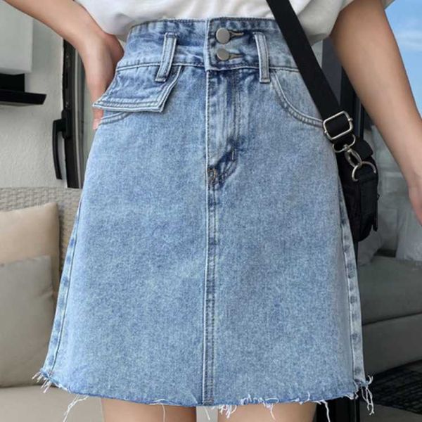 fashion skirts 2021 spring and summer korean version raw ee denim women's high waist a-line student short, Black
fashion skirts 2021 spring and summer korean version raw ee denim women's high waist a-line student short, Black