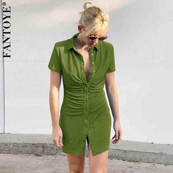 casual dresses turn-down collar ruched mini dress women 2021 elegant short sleeve skinny summer streetwear slim blouse vestidos 1auf, Black;gray
casual dresses turn-down collar ruched mini dress women 2021 elegant short sleeve skinny summer streetwear slim blouse vestidos 1auf, Black;gray
