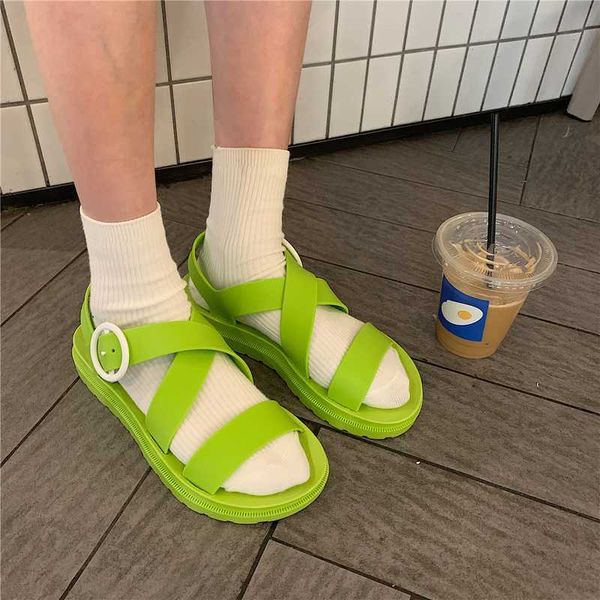 summer thick bottom round head sandals woman retro female beach flat sandalias for ladies design casual women shoes 210611, Black
summer thick bottom round head sandals woman retro female beach flat sandalias for ladies design casual women shoes 210611, Black