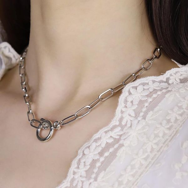 chokers european and american simple fashion jewelry punk wind rock alloy chain short clavicle necklace female party gift, Golden;silver
chokers european and american simple fashion jewelry punk wind rock alloy chain short clavicle necklace female party gift, Golden;silver